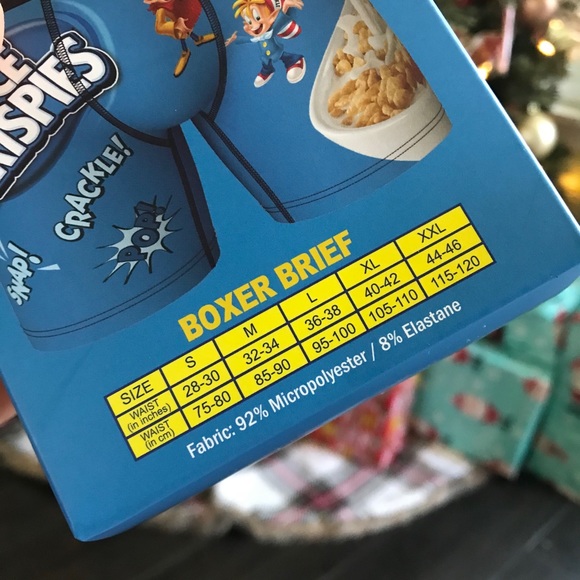 SWAG 🎁 BOXER BRIEFS ‘RICE CRISPY’ Cereal Box XL - Picture 3 of 7